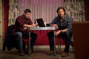 Supernatural -- "Love Hurts" -- Image SN1113a_0269.jpg -- Pictured (L-R): Jensen Ackles as Dean and Jared Padalecki as Sam -- Photo: Diyah Pera/The CW -- ÃÂ© 2016 The CW Network, LLC. All Rights Reserved