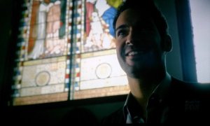 lucifer stained glass